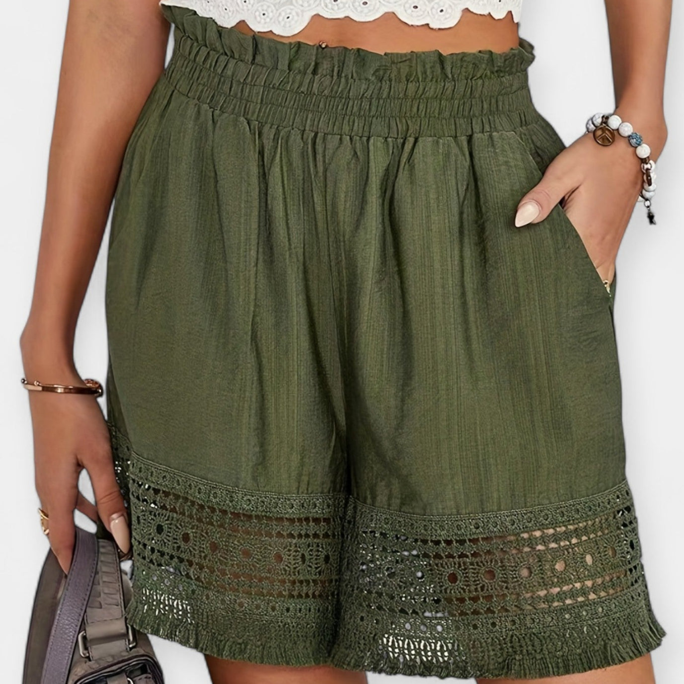 Spitzen-Shorts