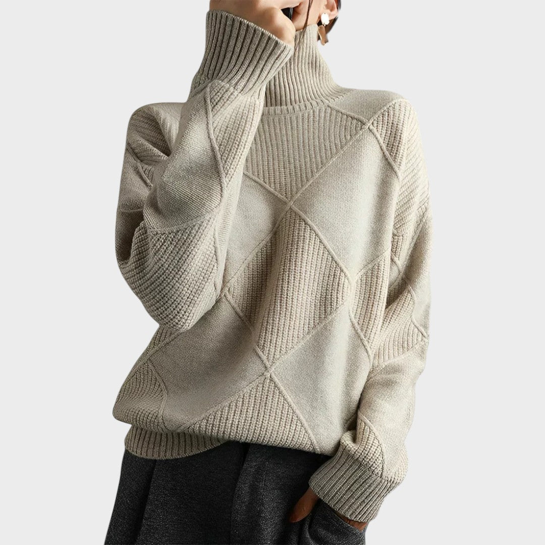 Senta | Cashmere Rollkragenpullover
