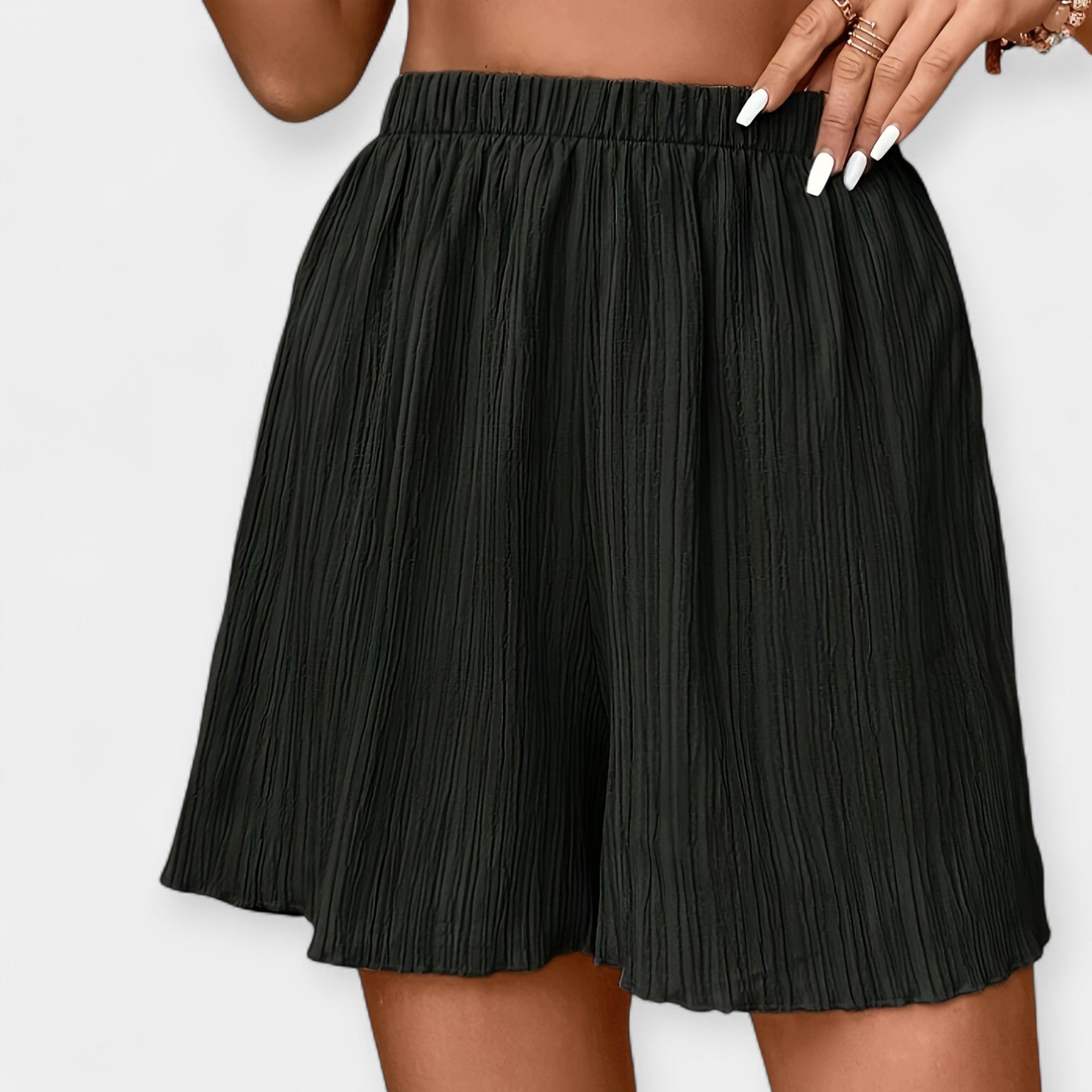 Elegante Plissierte Shorts