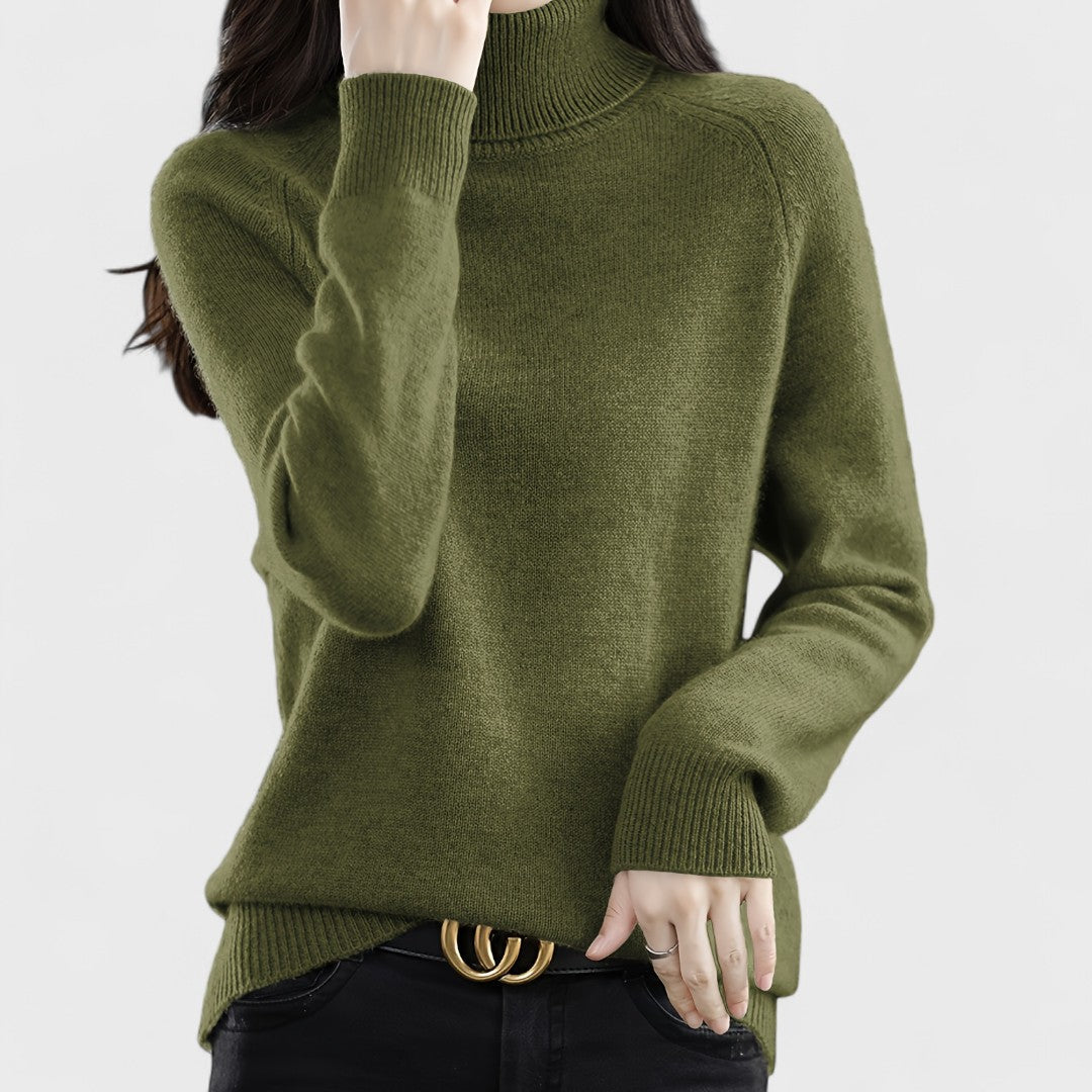 Sapphire - Solider Rollkragenpullover