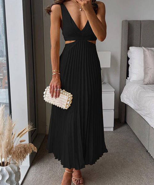 Beauty Dress | Geplisster Anlasskleid