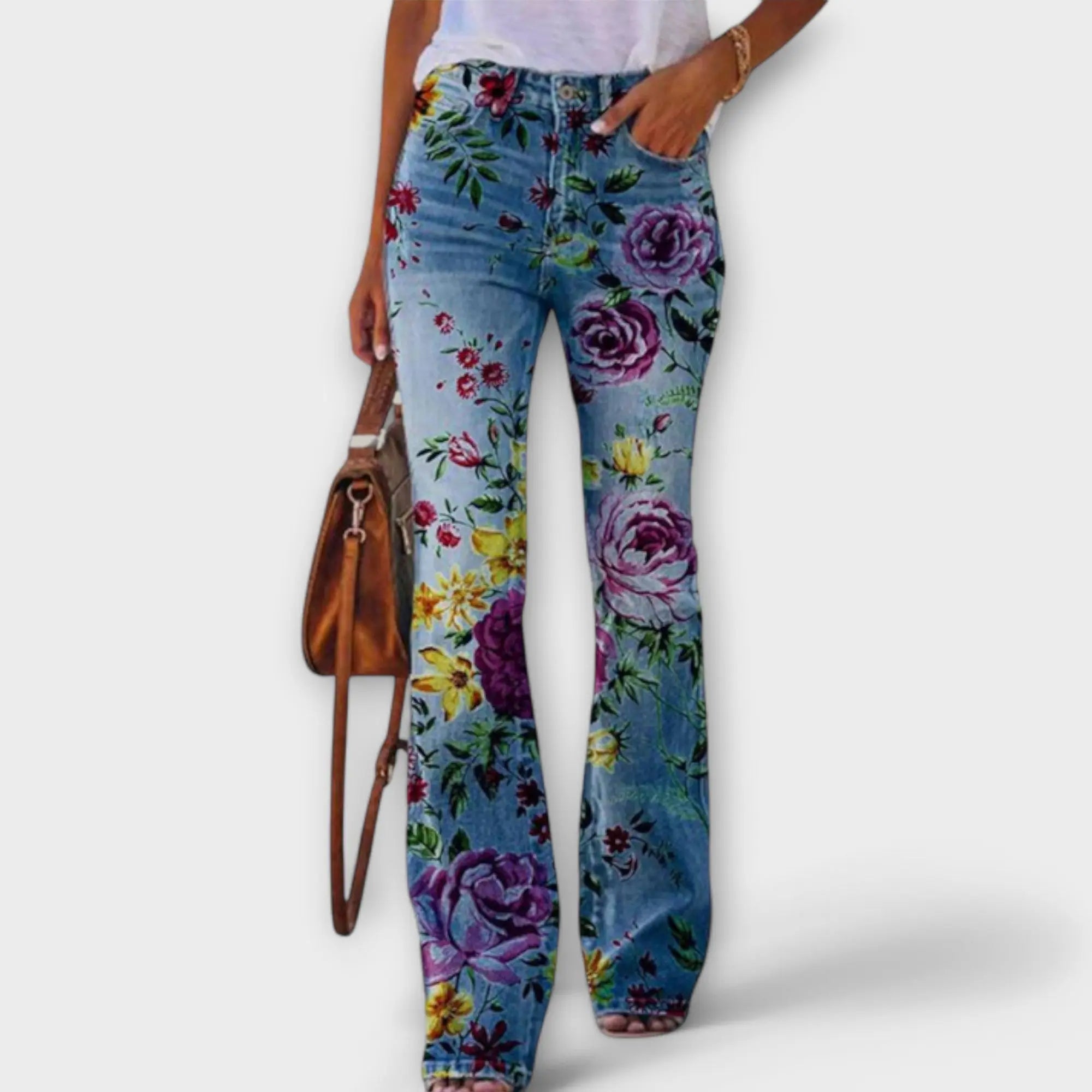 Carla | Florale Hose