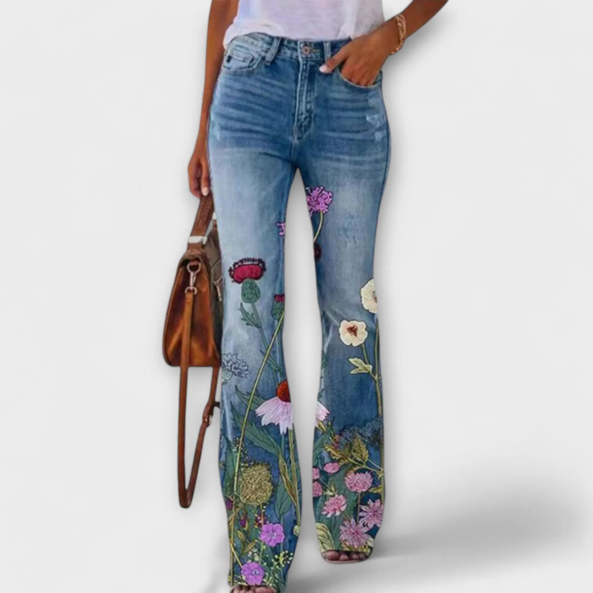 Carla | Florale Hose