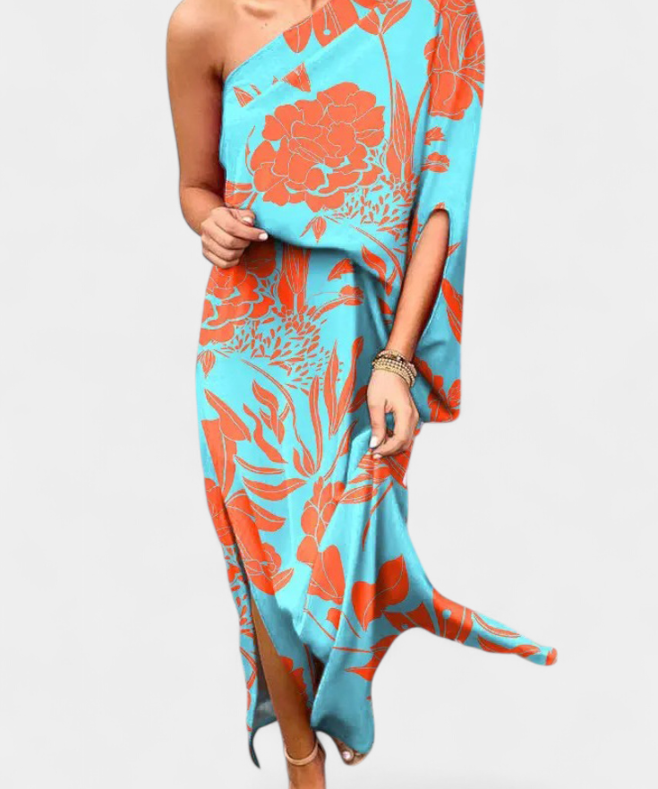 Carlena | Ein-Schulter Kleid