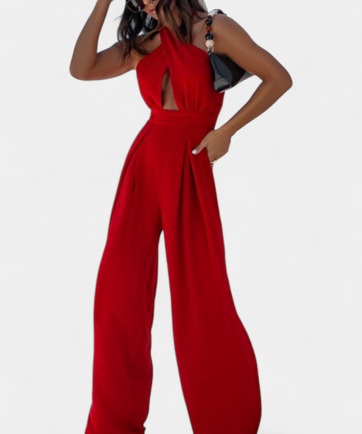 Jessica Mono Halter Kreuzrücken und Weite Beine