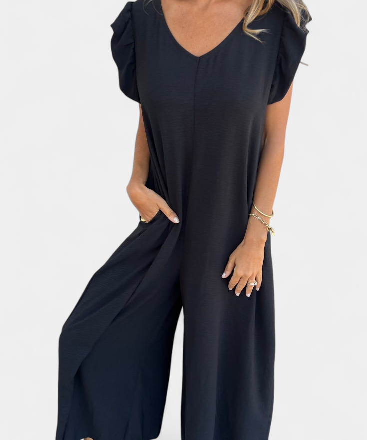 Isela | Leopardenmuster Jumpsuit