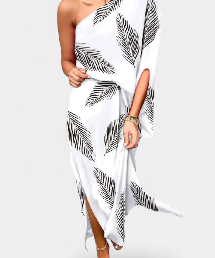 Carlena | Ein-Schulter Kleid