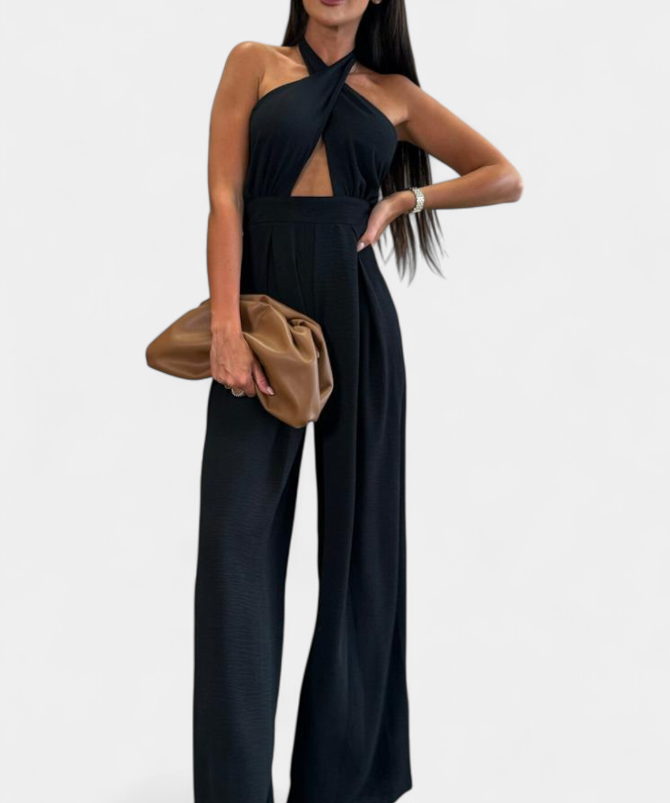 Jessica Mono Halter Kreuzrücken und Weite Beine