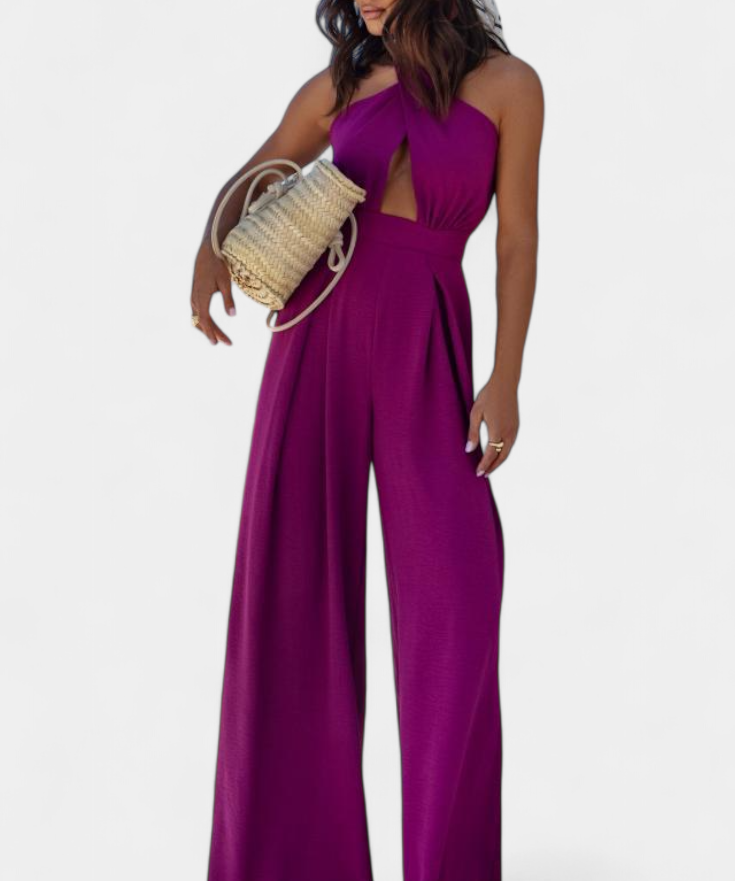 Jessica Mono Halter Kreuzrücken und Weite Beine