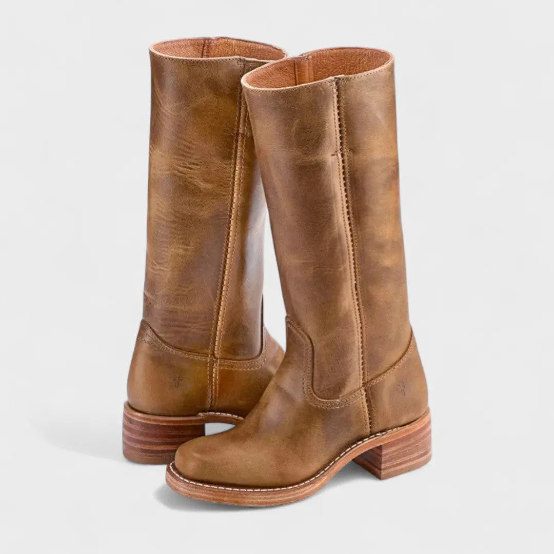 Klassische hohe Reitstiefel