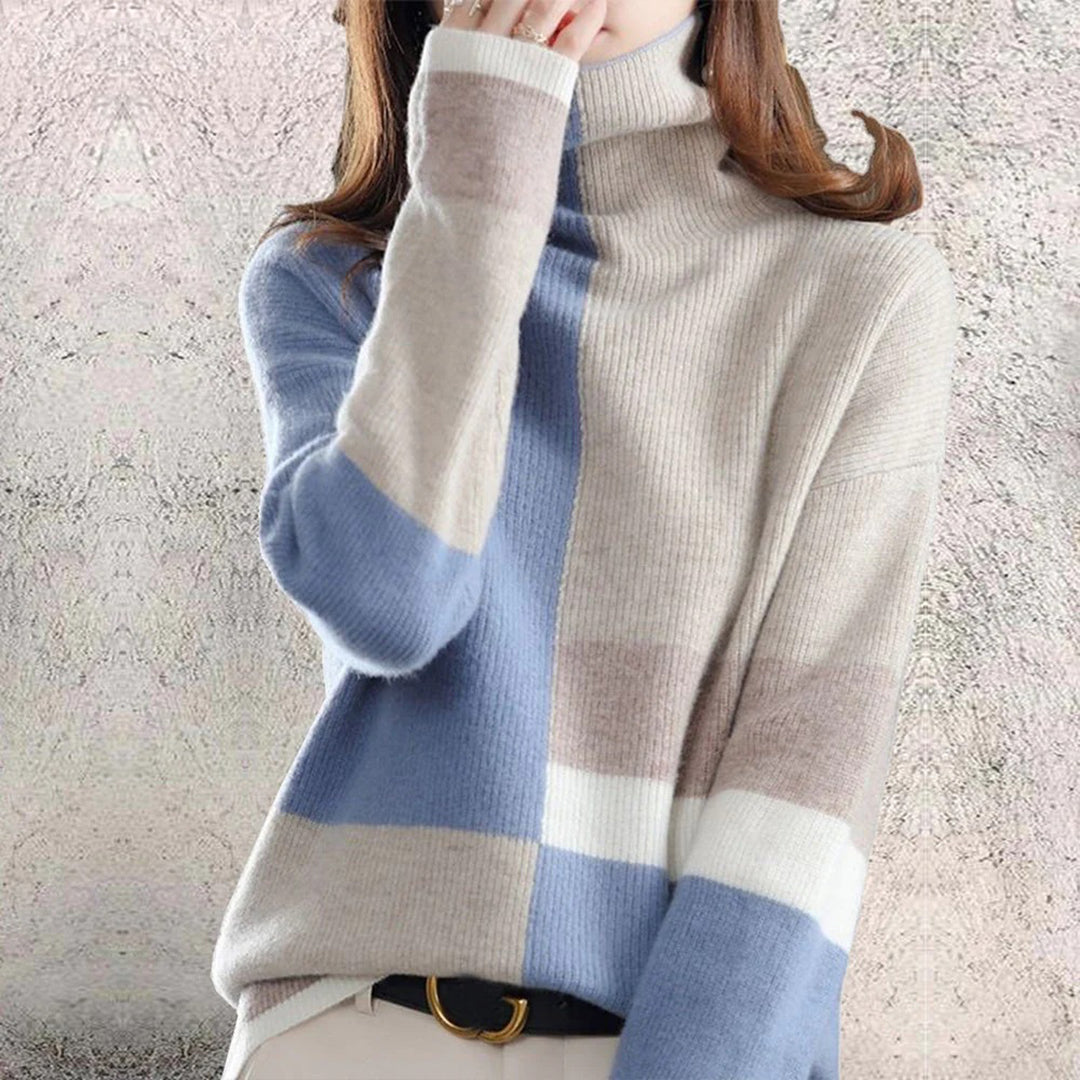Joanna - Hochkragenpullover
