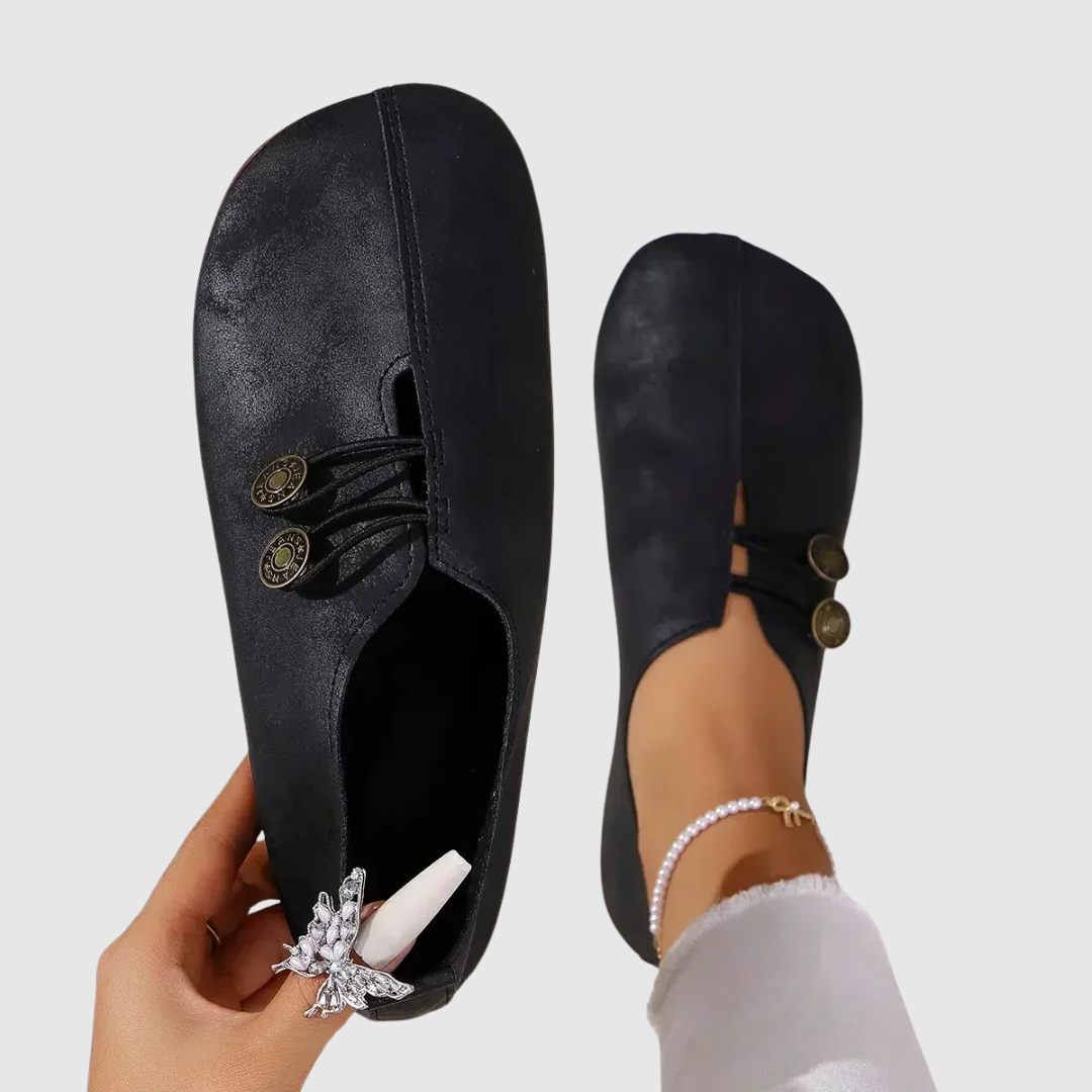 Vianne - Orthopädische Wildleder Slipper