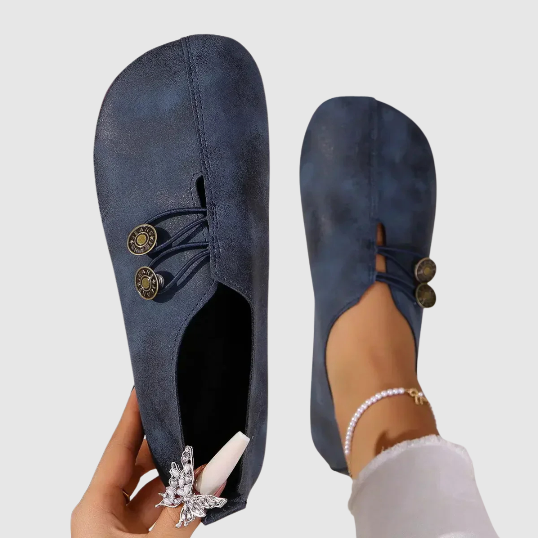 Vianne - Orthopädische Wildleder Slipper