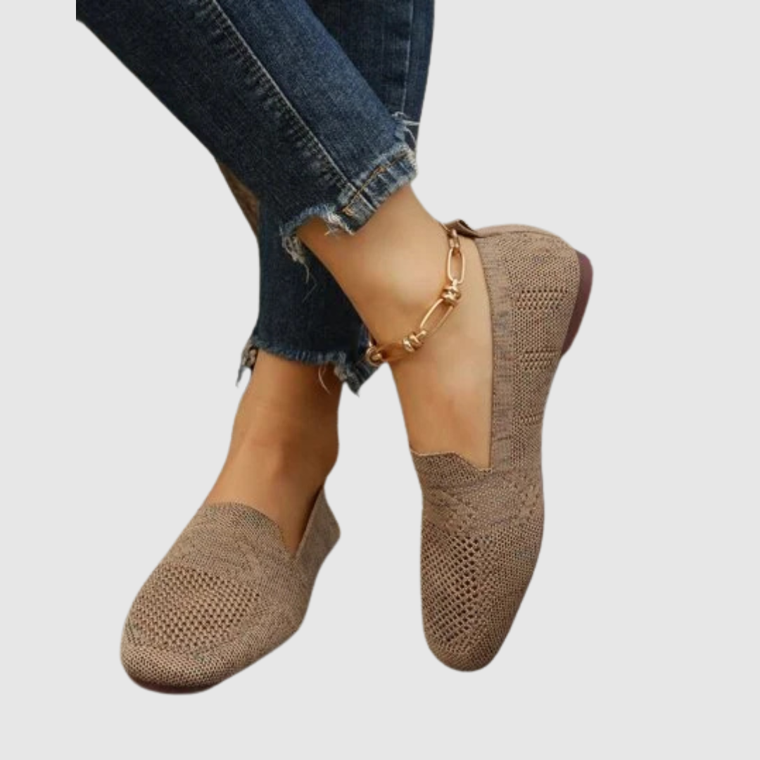 Lacey™ | Elastische Strickslipper