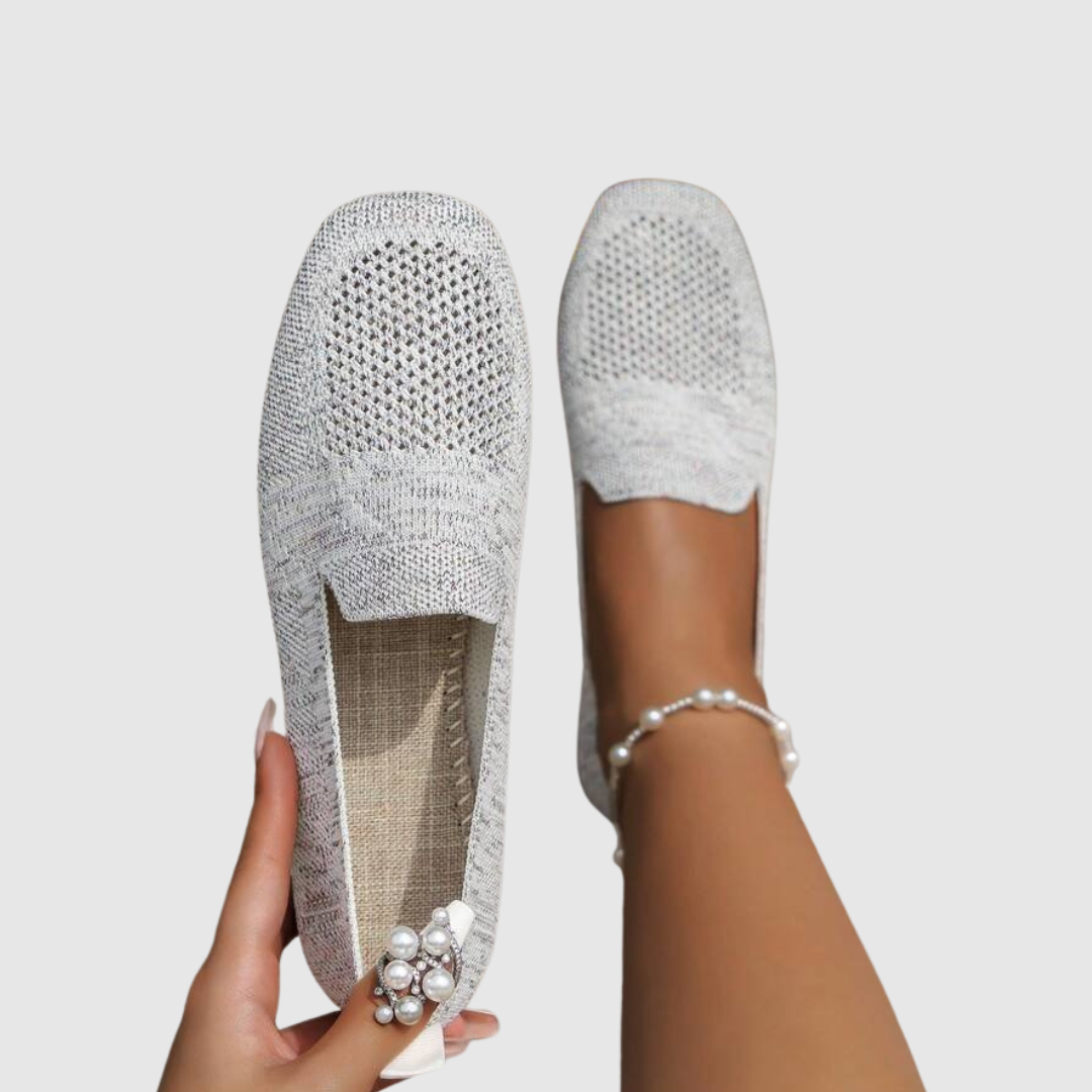 Lacey™ | Elastische Strickslipper