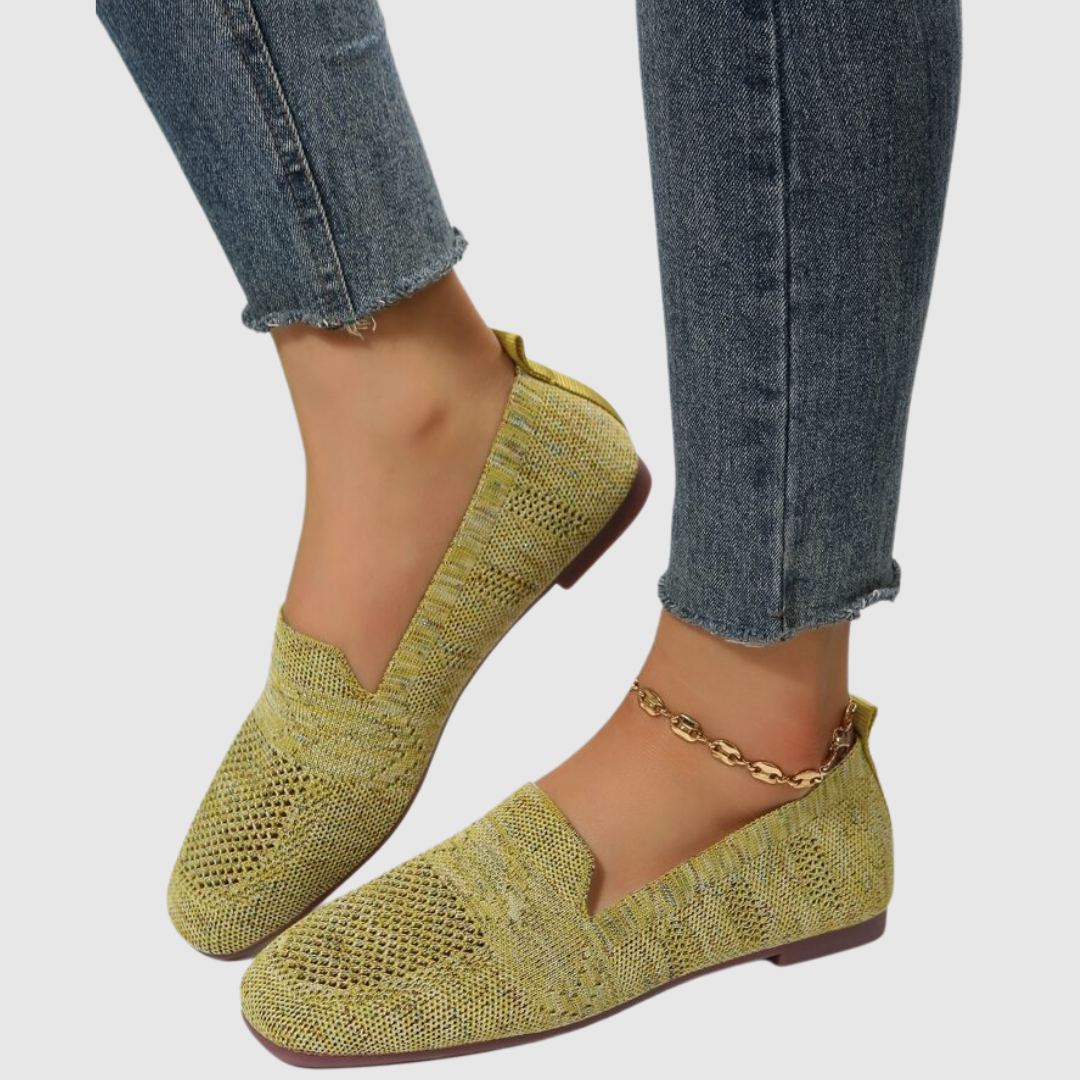 Lacey™ | Elastische Strickslipper