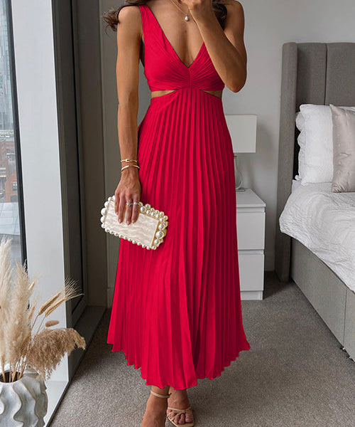 Beauty Dress | Geplisster Anlasskleid