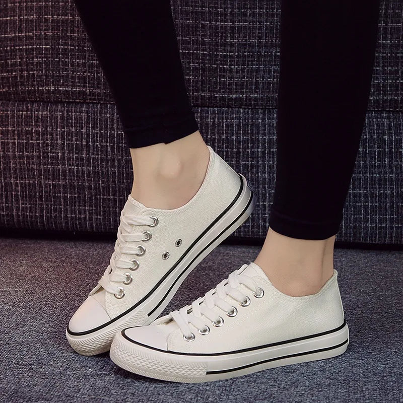 Imogen Klassische Canvas Schuhe Vintage Modern Komfort