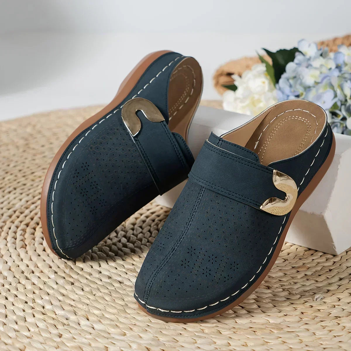 Marel - Stilvolle Stützende Keilsandalen