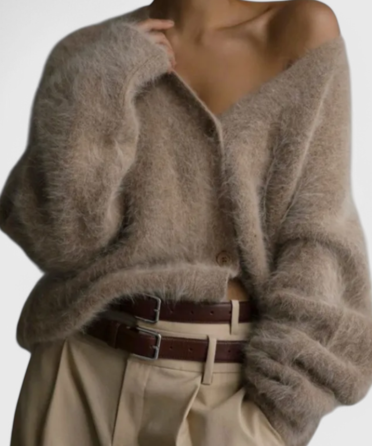 Daniela Weicher Cashmere-Mix Cardigan