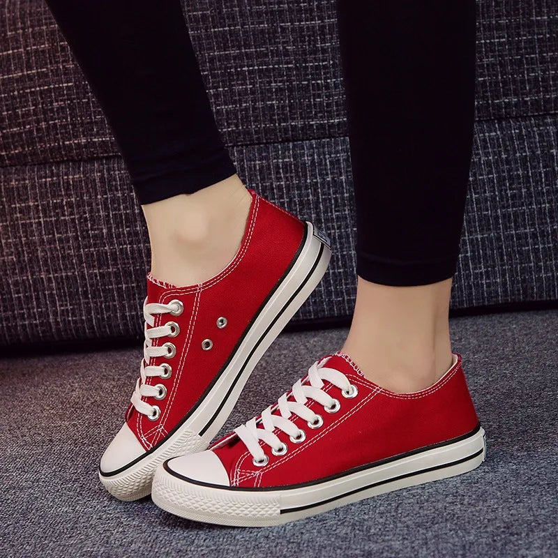 Imogen Klassische Canvas Schuhe Vintage Modern Komfort