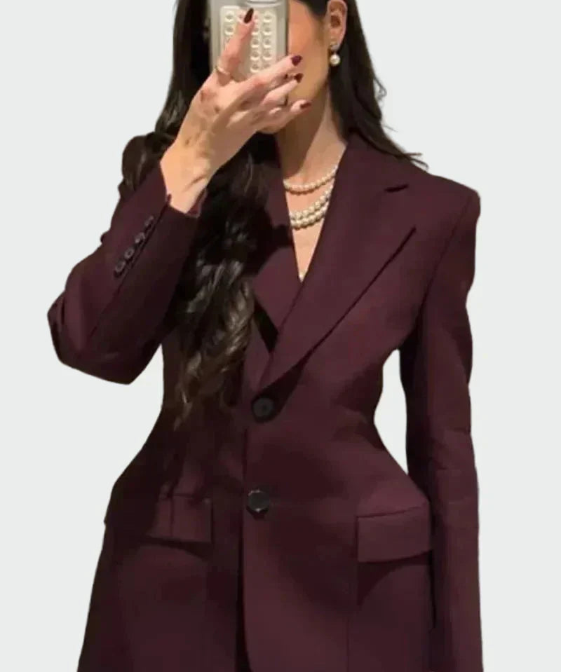 Blazer mit beeindruckender Linie