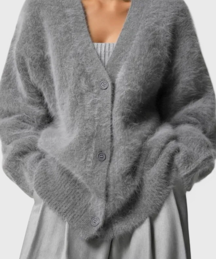 Stefanie | Weicher Cashmere-Mix Cardigan