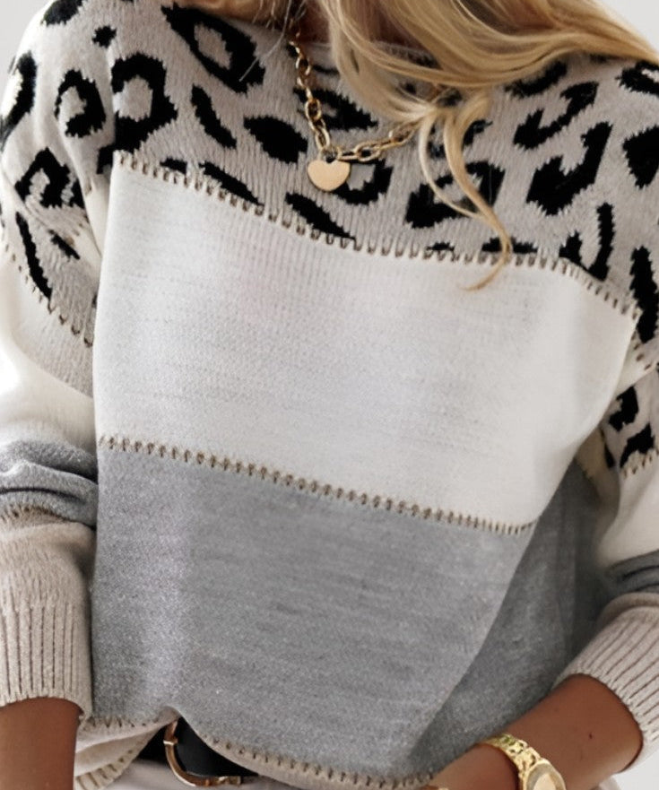 Sophie Strickpullover mit verspieltem Muster