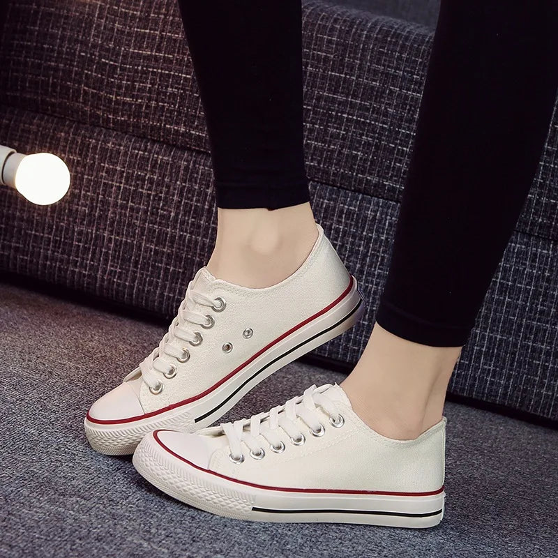 Imogen Klassische Canvas Schuhe Vintage Modern Komfort