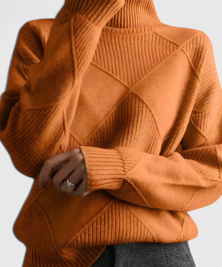 Jasmine Kaschmir Hoher Kragen Pullover