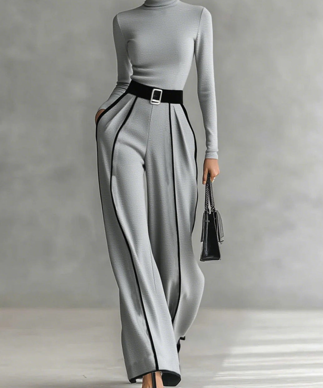 Carmen | Elegantes Set mit Kontrastdetails