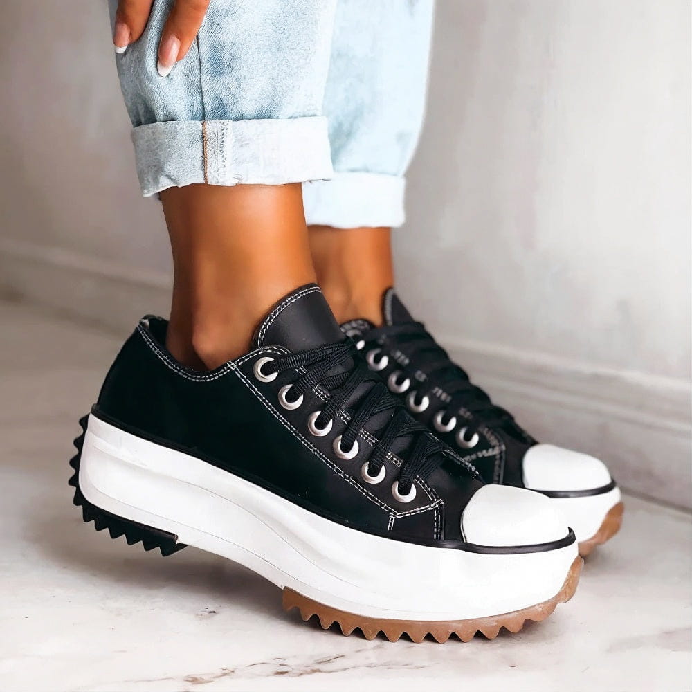 Elina - Bequeme Schuhe mit Chunky-Absatz im Urban Style