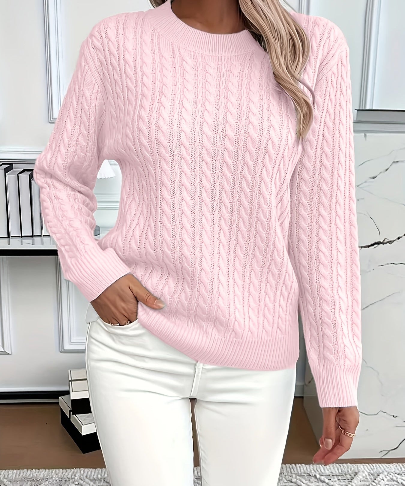 Bernila – Kabelstrickpullover
