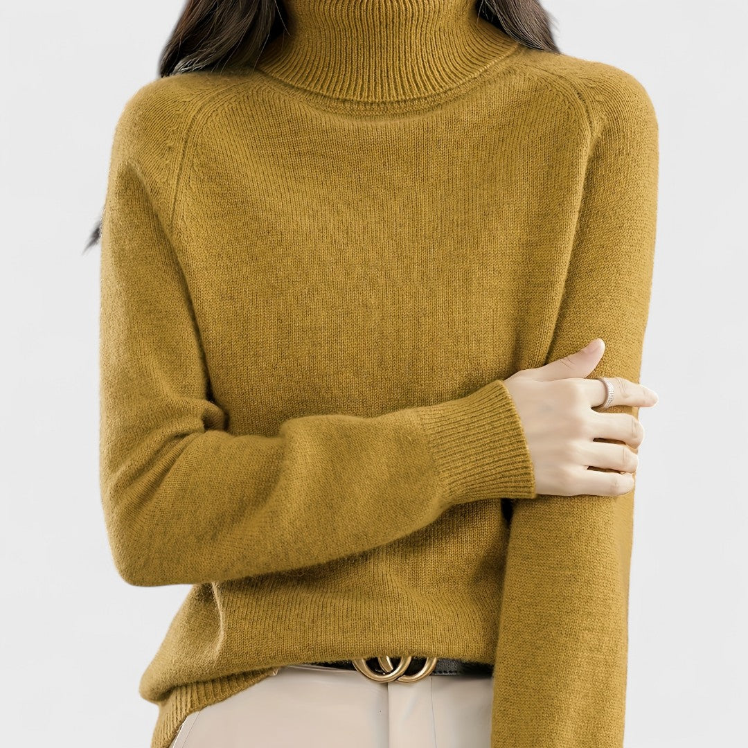 Sapphire - Solider Rollkragenpullover