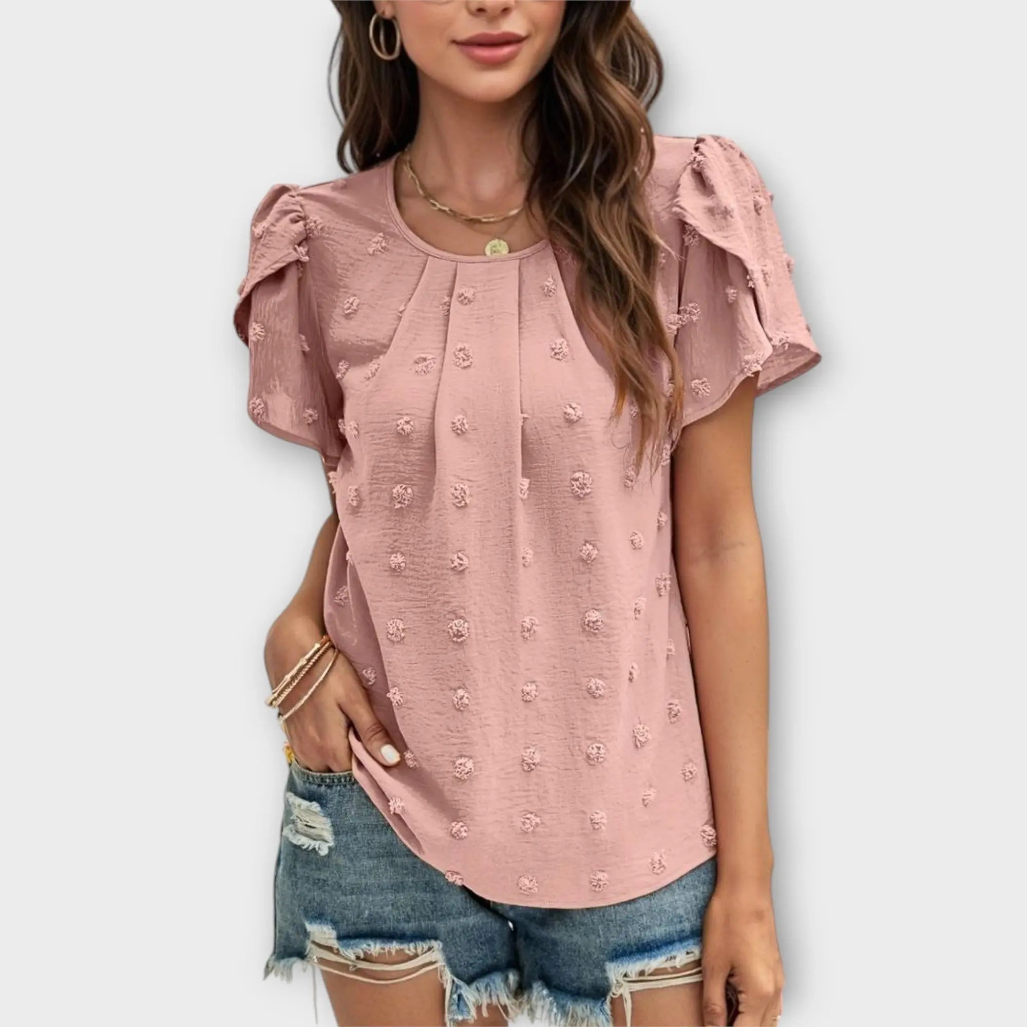 Laura | Die ideale Bluse mit Punkten