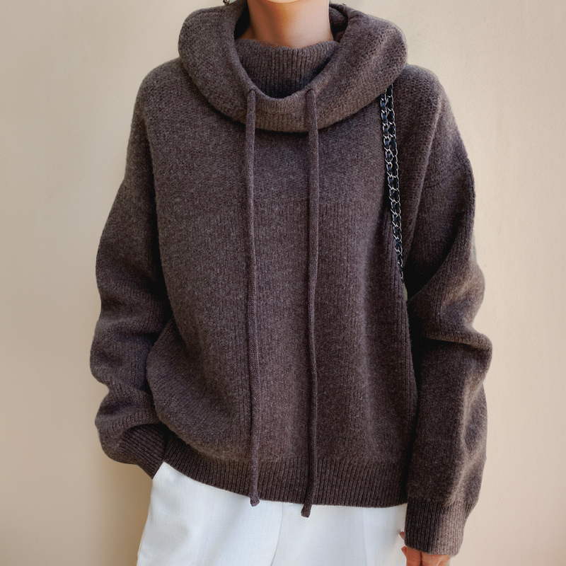 Ariana Luxus Pullover – Merino Rollkragenpullover
