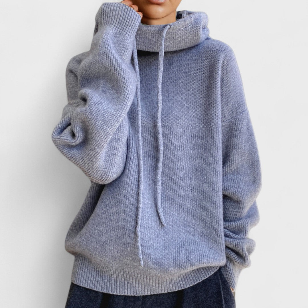 Charlotte - Hochkragenpullover aus Merinowolle