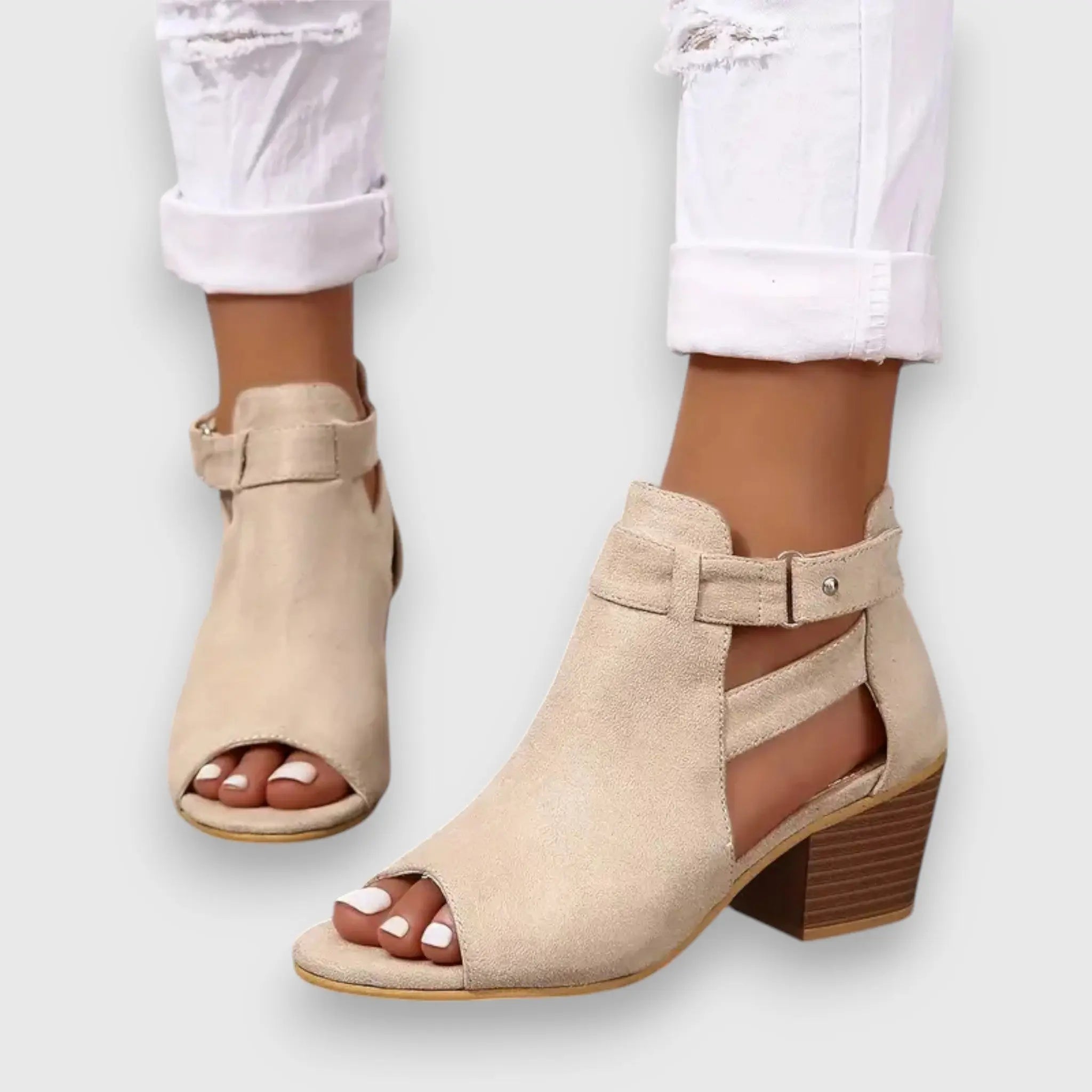 Nadine – Sandalen mit Blockabsätzen