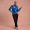 Katharina - Bequemer Pullover – Blau – 1