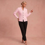 Cornelia - Zeitlose Linie Blazer – Fuchsia – 1