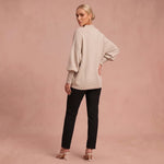 Essenz | Raffinierter Wollmischpullover – 2
