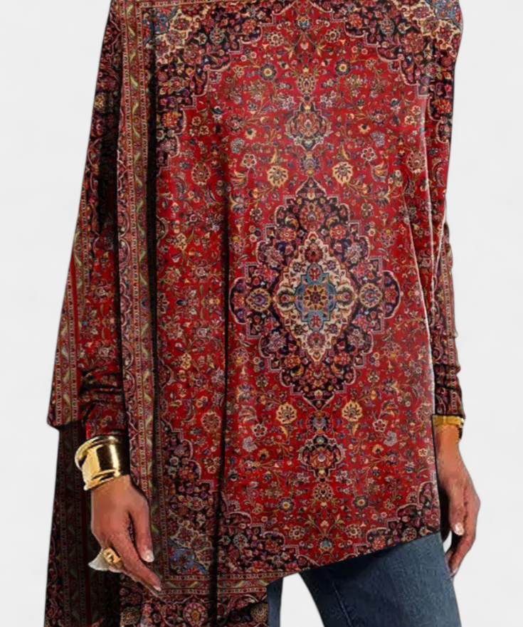 Eleganter Bootsausschnitt Andina Pullover