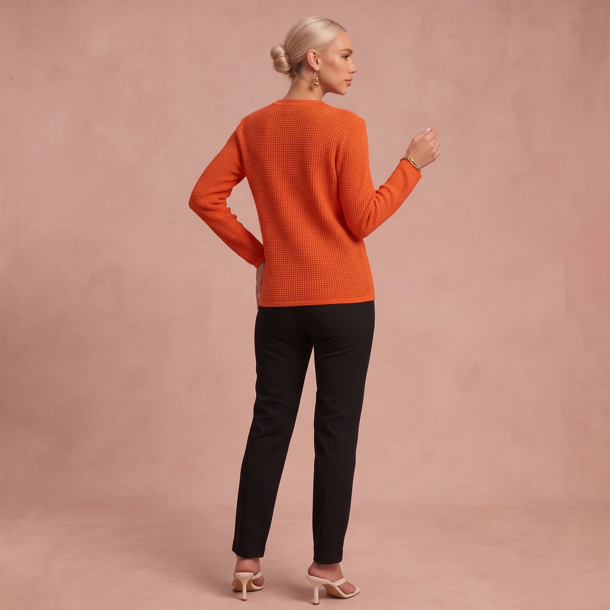 Annemarie | Waffelstrickpullover – 3