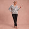 ASTRID | Eleganter Blumen-Pullover mit V-Ausschnitt – 1