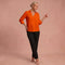 Lina | Leichte und bequeme Bluse – Orange – 1