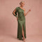 Senta | Maxi-Kleid Drapiert – 1