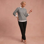 Josefine - Kaschmirpullover – Grau – 1