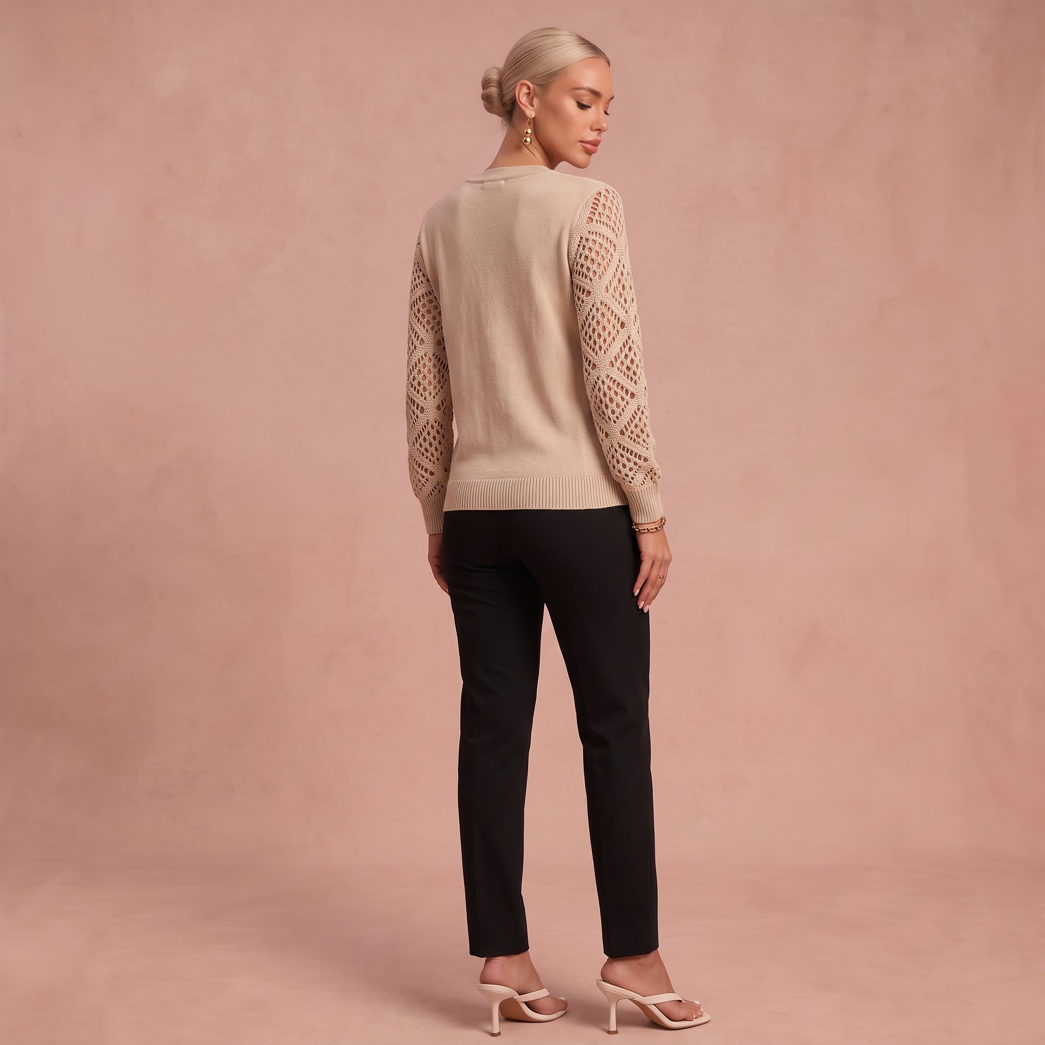 Martha - V-Ausschnitt Pullover Couture – 3