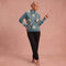 Katharina - Bequemer Pullover – Himmelblau – 1