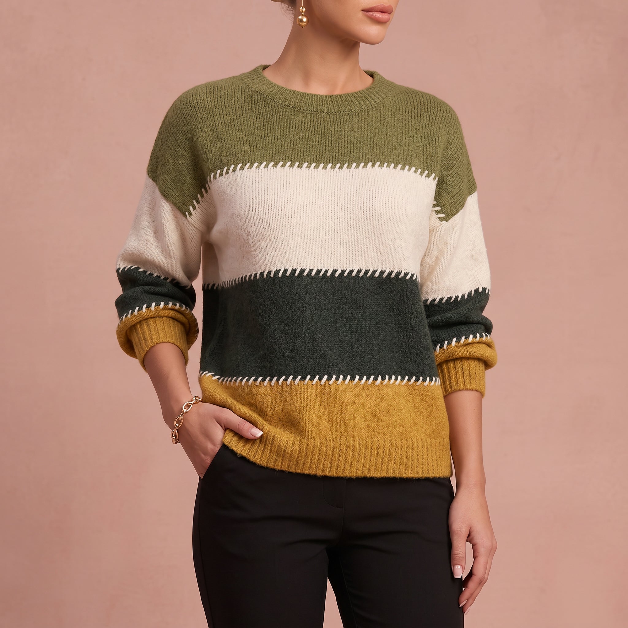 Nora - Lässiger und weicher Pullover – 4